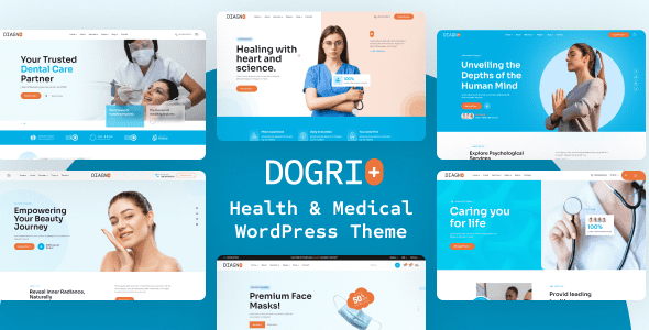 Dogri – Health and Medical Service WordPress Theme