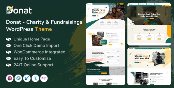 Donat – Charity and Fundraising WordPress Theme