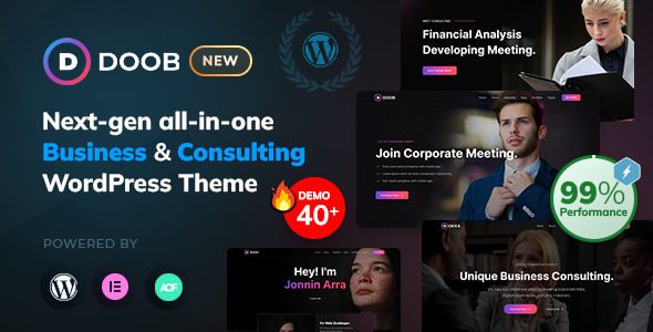 Doob – Business and Consulting WordPress Theme