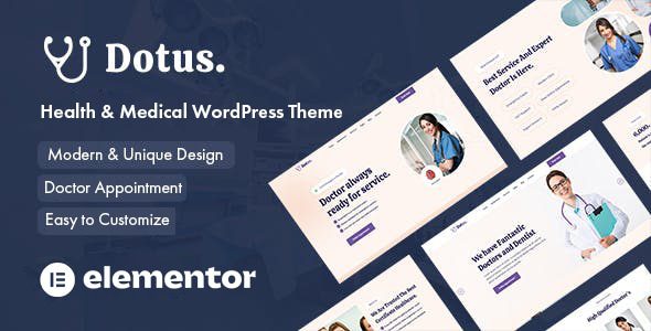 Dotus – Health and Medical WordPress Theme