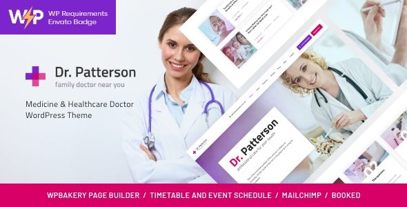 Dr.Patterson | Medicine and Healthcare WordPress Theme