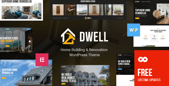 Dwell – Home Building and Renovation WordPress Theme