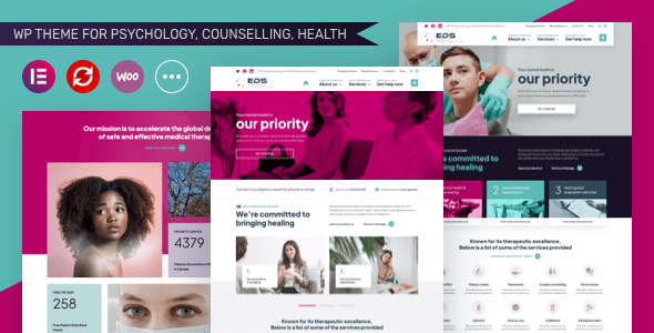 EDS – WordPress Theme for Psychology, Counselling and Health