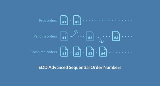 Easy Digital Downloads Advanced Sequential Order Numbers