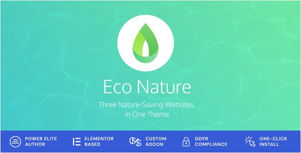 Eco Nature – Environment and Ecology WordPress Theme
