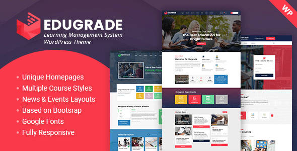 Edugrade – Education WordPress Theme