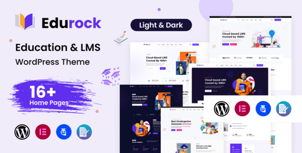 Edurock – Education and LMS WordPress Theme