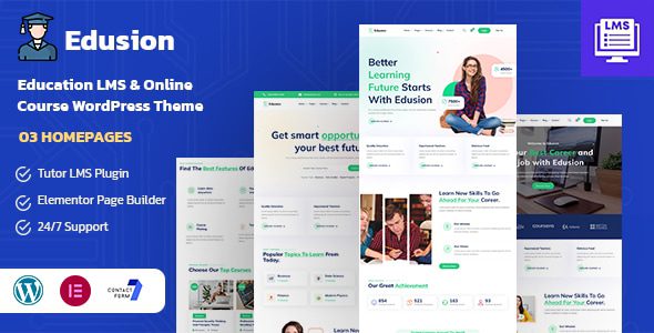 Edusion – Education LMS WordPress Theme