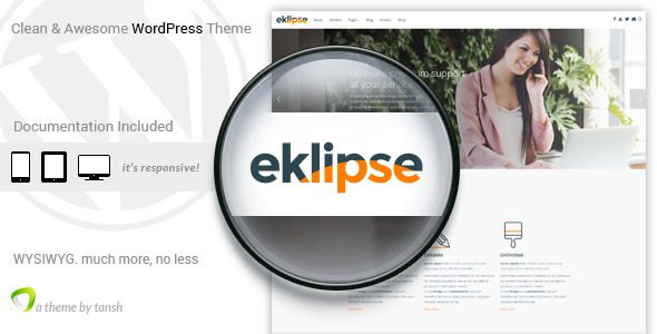 Eklipse – Software Responsive WordPress Theme