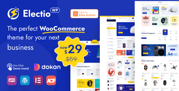 Electio – Electronics and Gadgets Store WooCommerce Theme