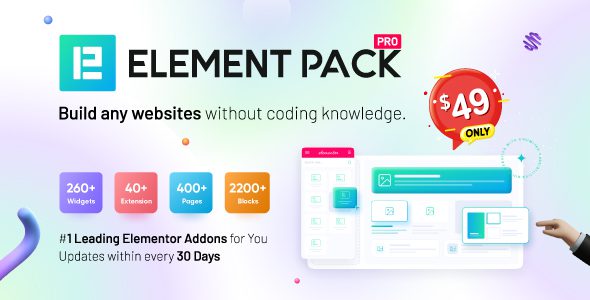 Element Pack Add-ons for Elementor