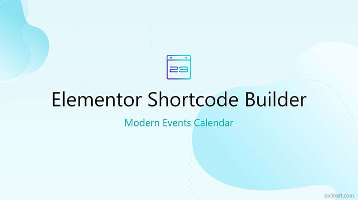 Elementor Shortcode Builder for MEC
