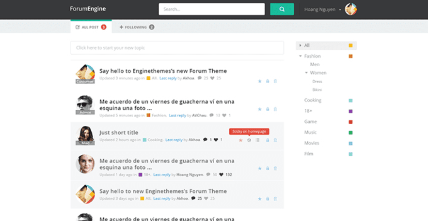 EngineThemes ForumEngine