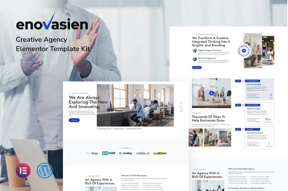 Enofasien – Creative Agency Elementor Template Kit