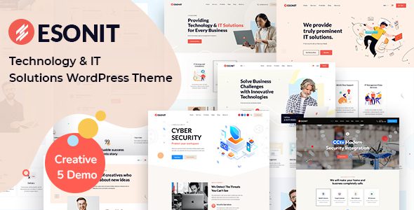 Esonit – IT solutions WordPress Theme