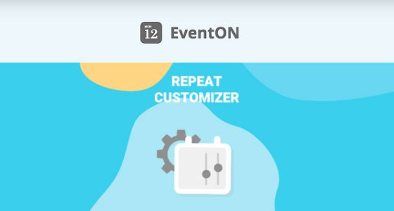 EventON – Repeat Customizer Addon