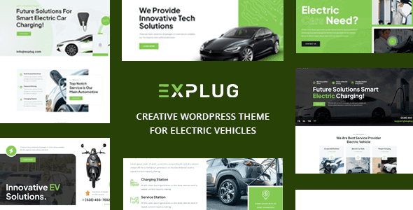 Explug – EV WordPress Theme
