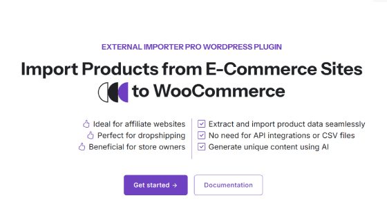 External Importer Pro – Import Affiliate Products Into WooCommerce