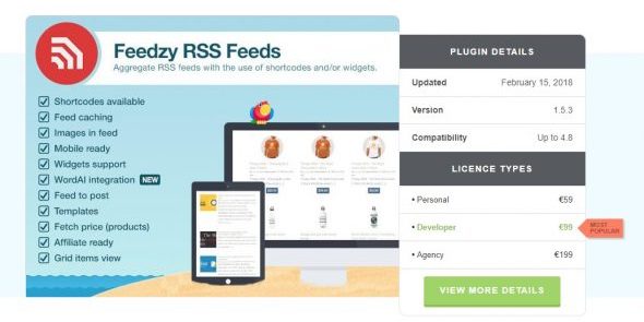 ThemeIsle Feedzy RSS Feeds Premium