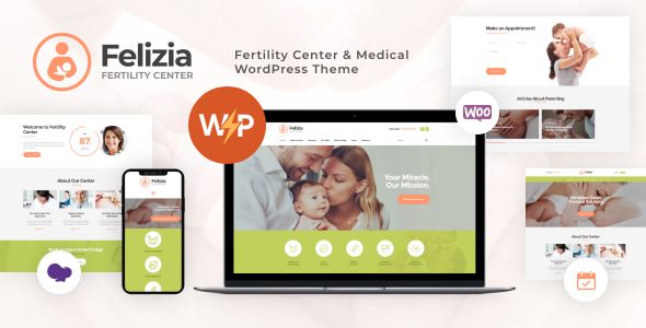 Felizia | Fertility Center and Medical WordPress Theme