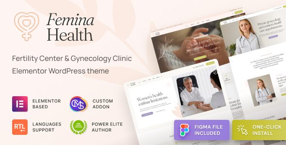 Femina Health – Fertility Clinic Medical WordPress Theme