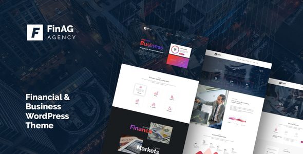 Finag Creative and Finance Agency Theme
