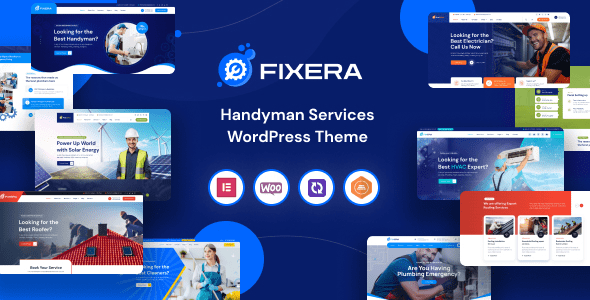 Fixera – Handyman Services WordPress Theme