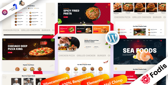 Fodis – Restaurant and Cafe WordPress Theme