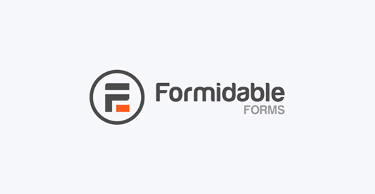 Formidable Forms Pro – WordPress Form Builder Plugin