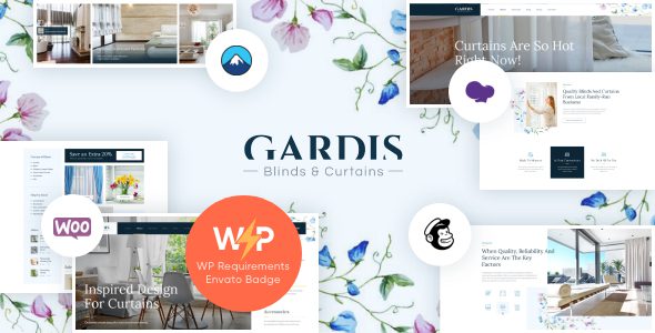 Gardis | Blinds and Curtains Studio and Shop WordPress Theme
