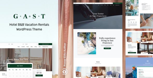 Gast – Hotel Booking WordPress Theme