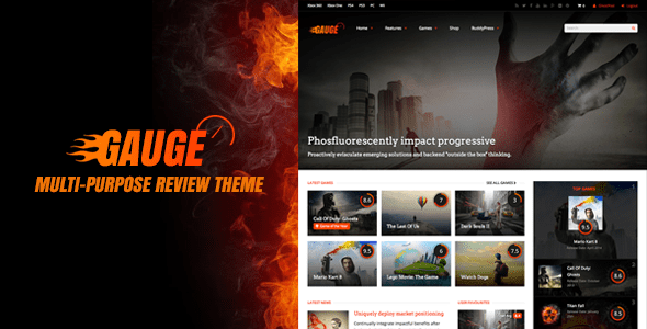 Gauge – Multi-Purpose Review Theme