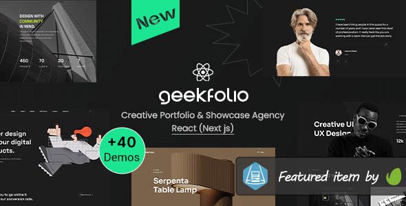 Geekfolio – Elementor Creative Portfolio and Agency WordPress Theme