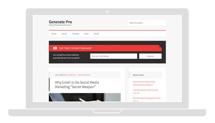 Generate Pro Theme