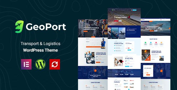 Geoport – Transport and Logistics WordPress Theme