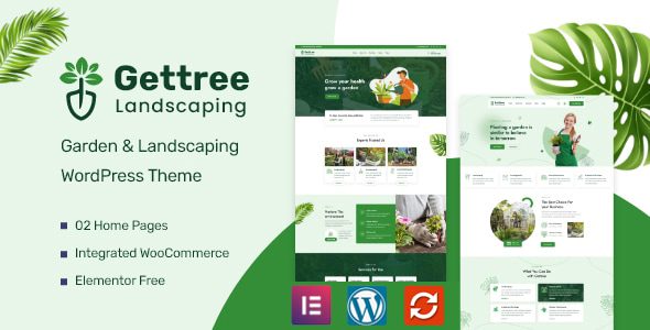 Gettree – Garden and Landscaping WordPress Theme