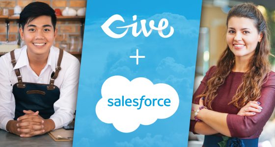 Give Salesforce