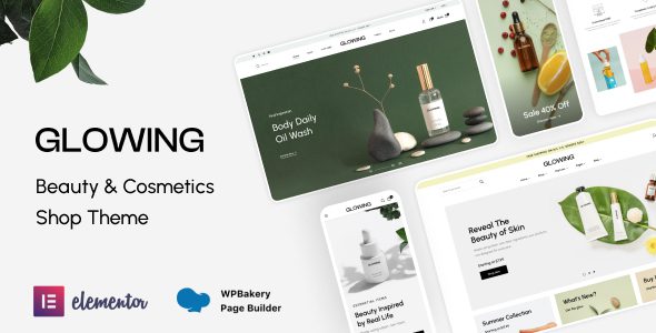 Glowing – Beauty and Cosmetics Shop Theme