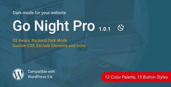 Go Night Dark Mode WordPress Plugin