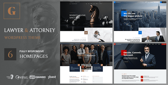 Goldenblatt – Lawyer, Attorney and Law Office Theme