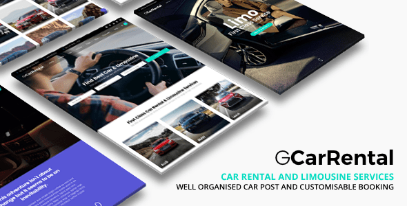 Grand Car Rental | Limousine WordPress Theme
