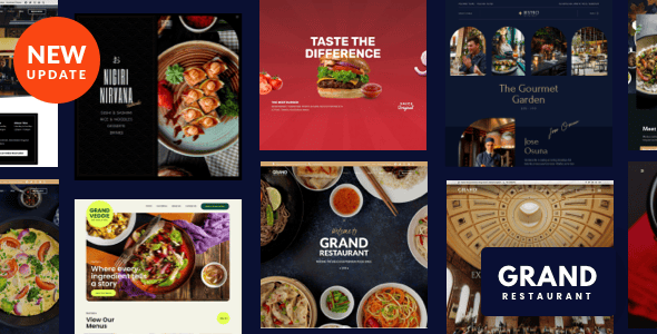 Grand Restaurant – WordPress Theme