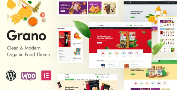 Grano – Organic and Food WordPress Theme