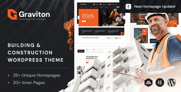 Graviton – Construction WordPress Theme