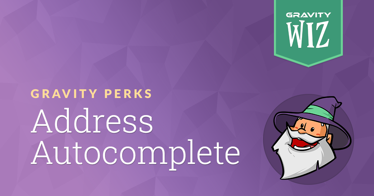 Gravity Perks Address Autocomplete