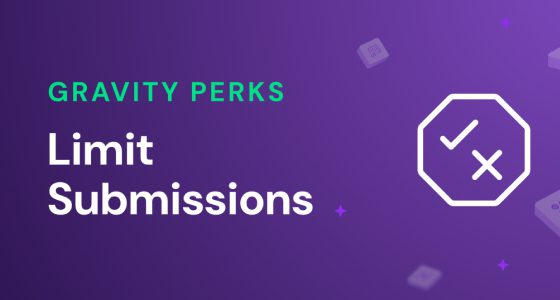 Gravity Perks Limit Submissions