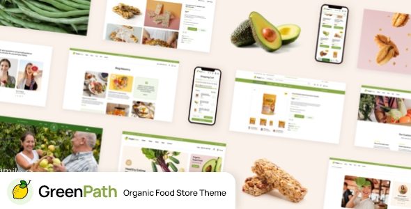 GreenPath – Organic Food Store WordPress Theme