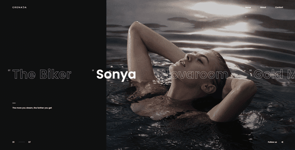 Grenada – Creative Ajax Portfolio Showcase Slider Theme