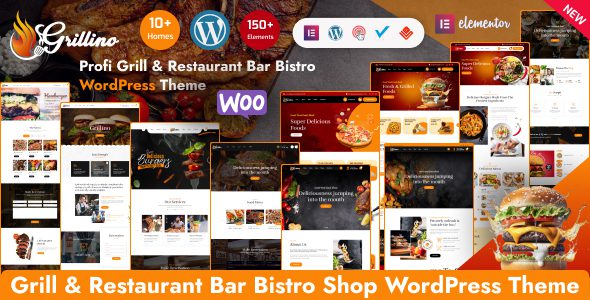 Grillino – Grill and Restaurant WordPress Theme