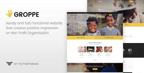 Groppe – Nonprofit WordPress Theme